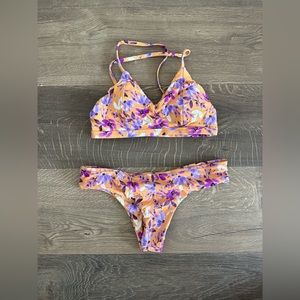 Midori Paia Bikini Set Top & Bottoms Small